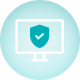 Data protection compliance icon